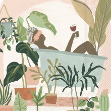 Салфетки 20бр Beauty Farm розови